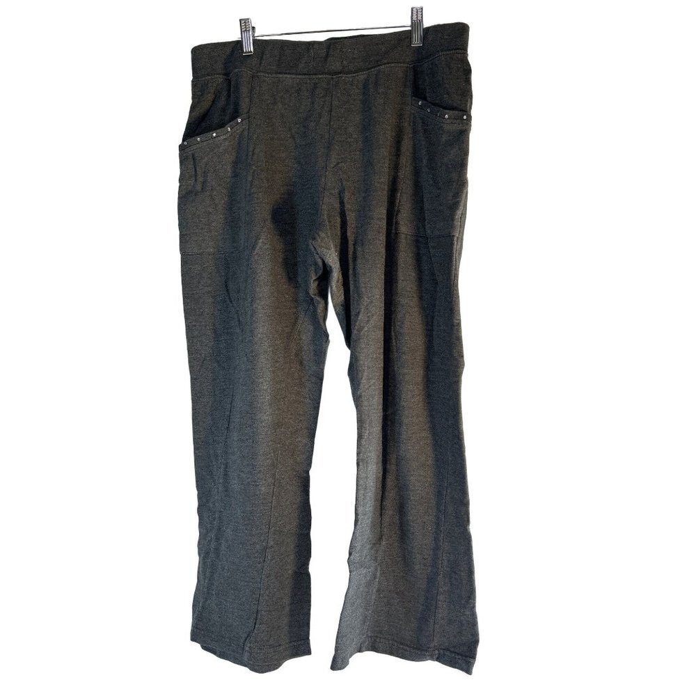 Thrill 94 Womens Leggins Gray Size 2X